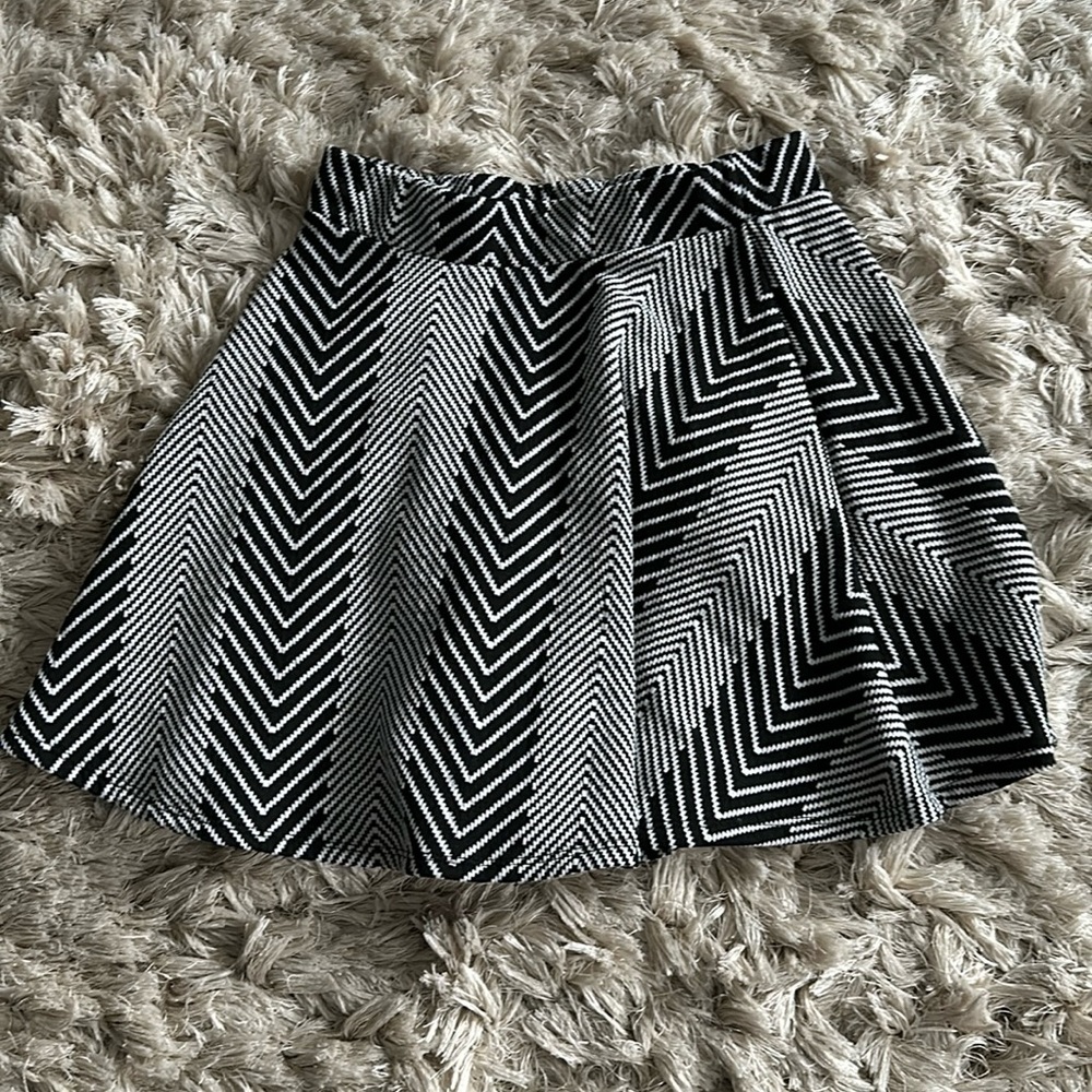 Charlotte Russe flared mini skirt, EUC